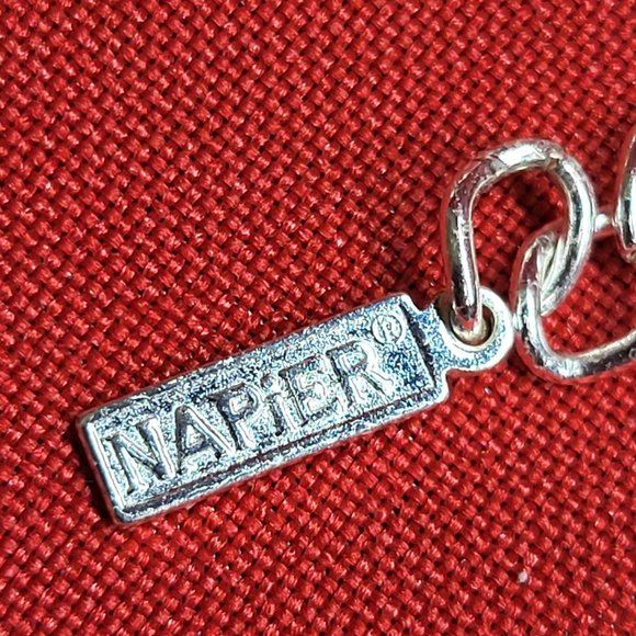 Napier Collar Gold Tone Silver Tone Necklace - Picture 9 of 12